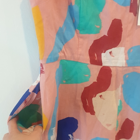 Emily and fin, modcloth, abstract dress - Picture 5 of 6